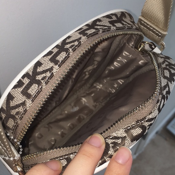 DKNY Signature Canvas Crossbody - Picture 16 of 17